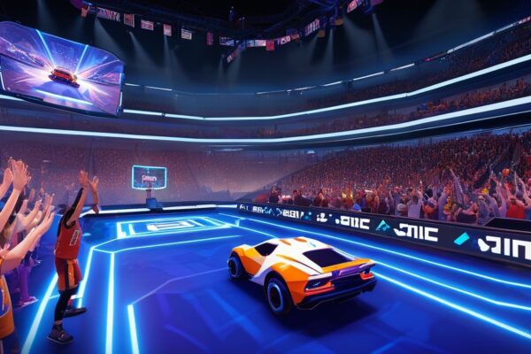 esports sports crossover event featuring players and fans