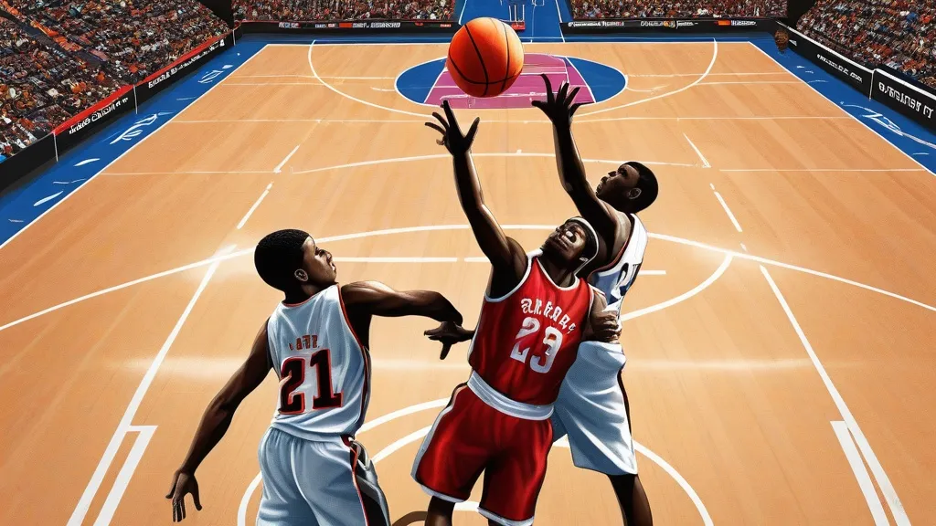 basketball positions illustration