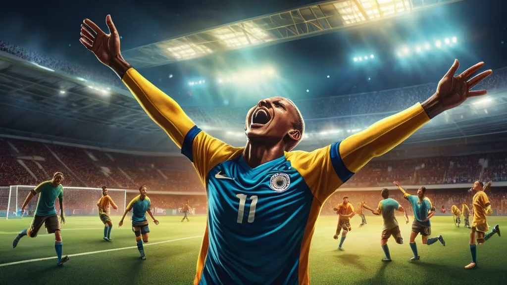 hat trick soccer celebration