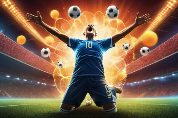 hat trick soccer game celebration