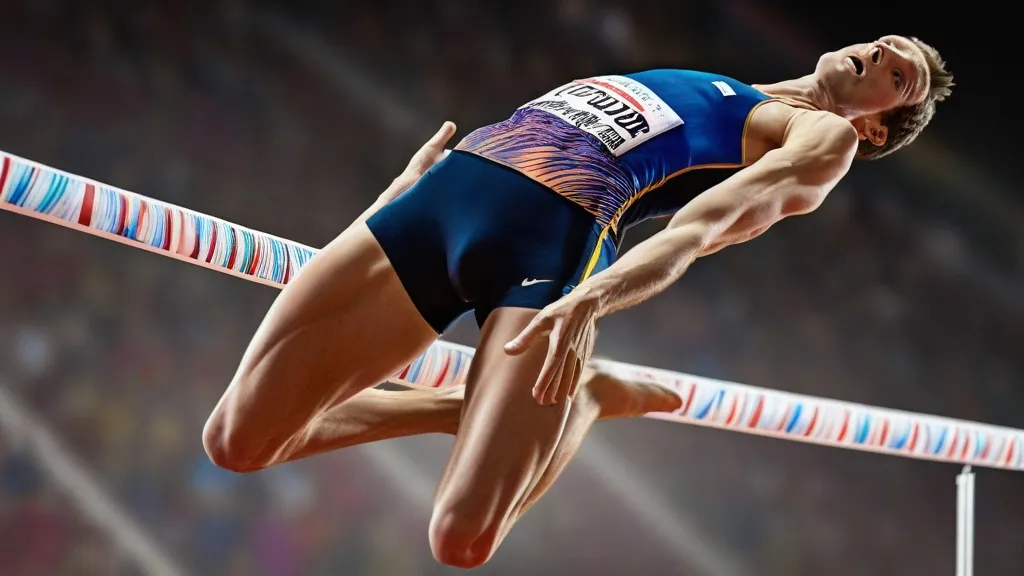 high jump world record attempt