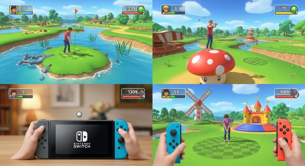 Local multiplayer in Golf With Your Friends on Nintendo Switch
