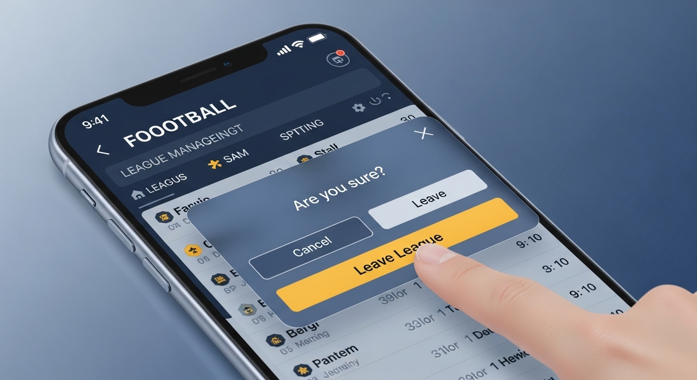 how to leave a fantasy league