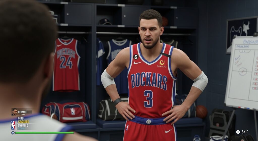 NBA 2K25 MyCareer story moment