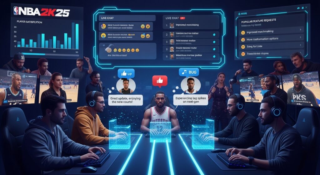 NBA 2K25 community feedback and online lobby